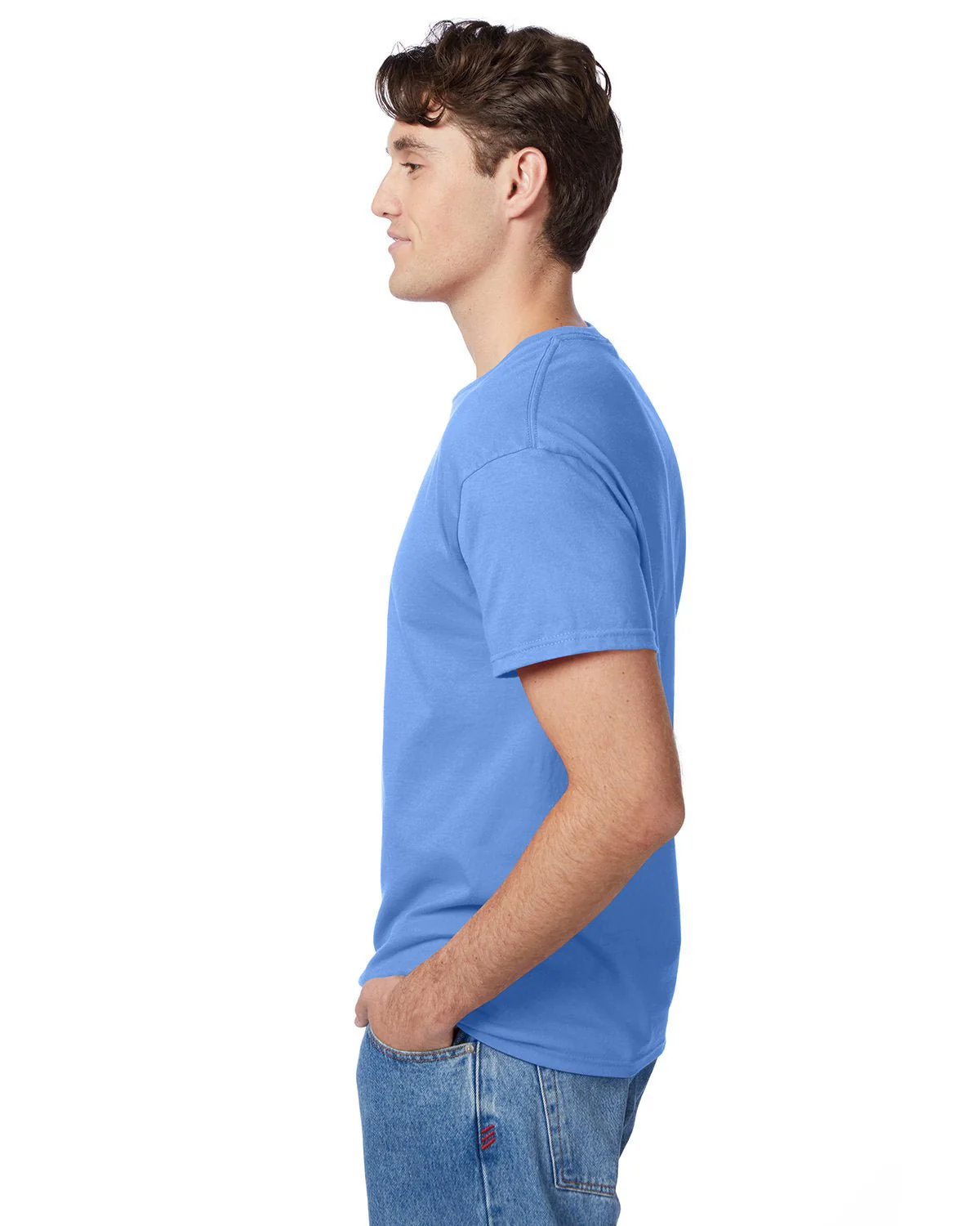 5250T-Hanes-CAROLINA BLUE - Cheap-Us