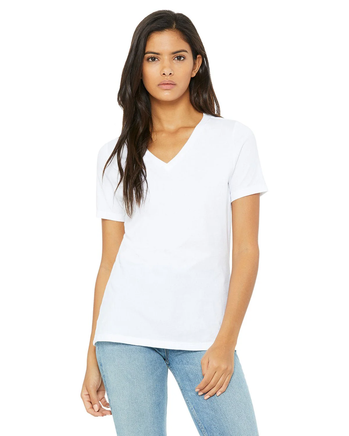 6405-Bella + Canvas-WHITE - Cheap-Us