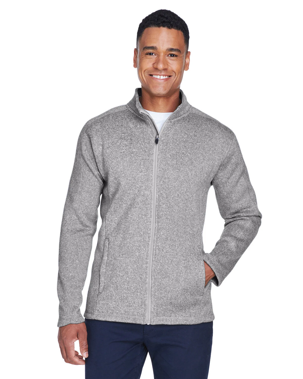DG793-Devon & Jones-GREY HEATHER - Cheap-Us