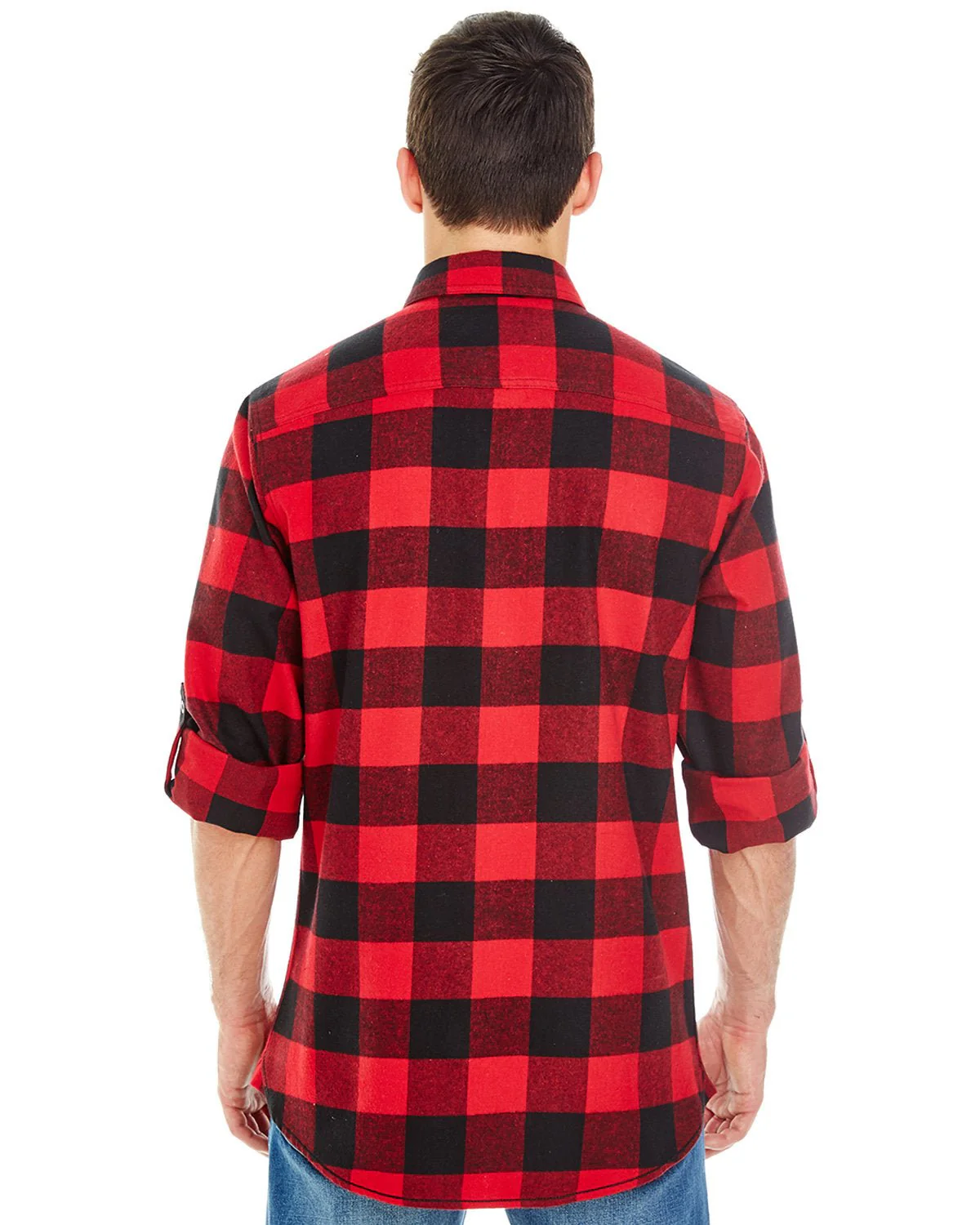 B8210-Burnside-RED/ BLACK - Cheap-Us