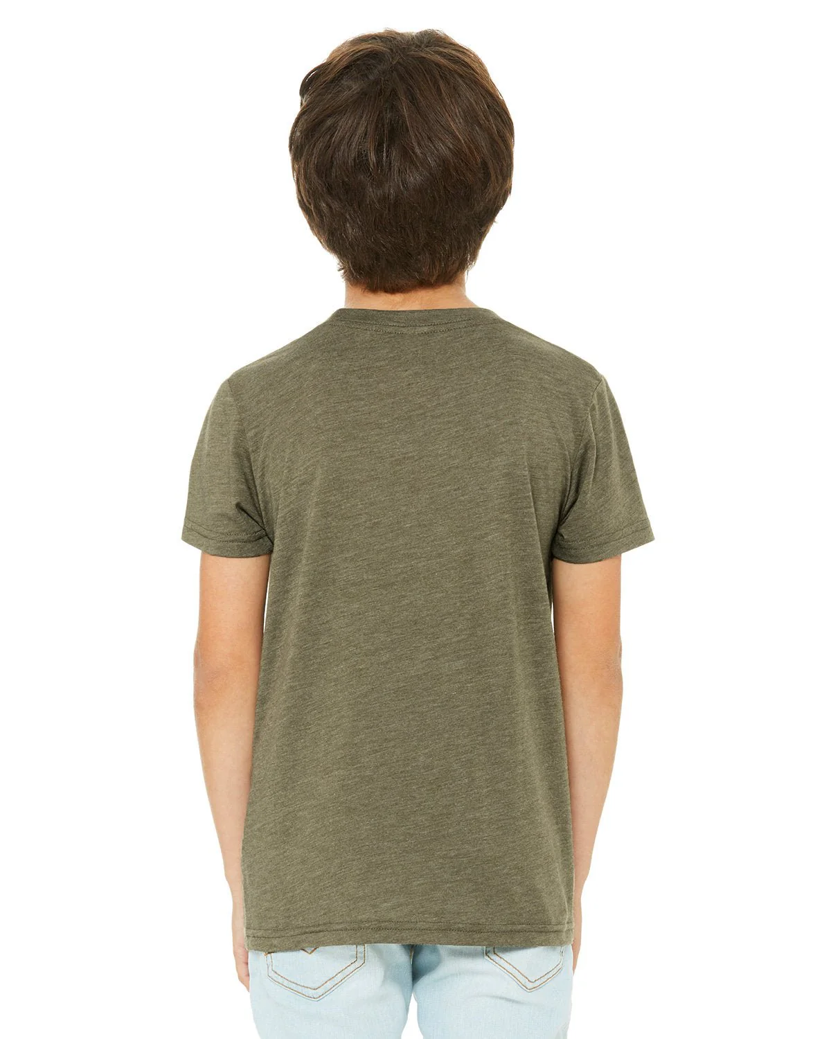 3413Y-Bella + Canvas-OLIVE TRIBLEND - Cheap-Us