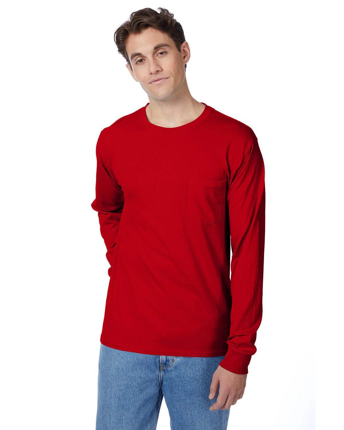 5596-Hanes-DEEP RED - Cheap-Us