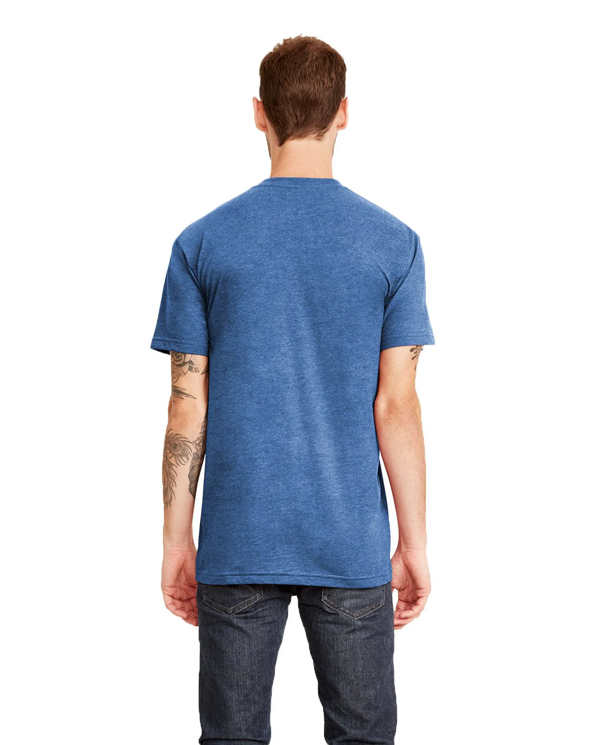 6410-Next Level Apparel-HTHR COOL BLUE - Cheap-Us