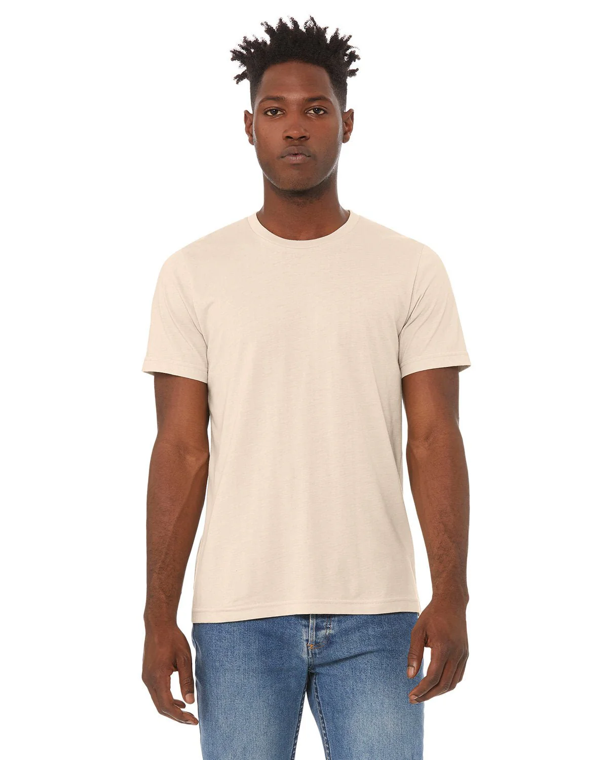 3001CVC-Bella + Canvas-HEATHER DUST - Cheap-Us