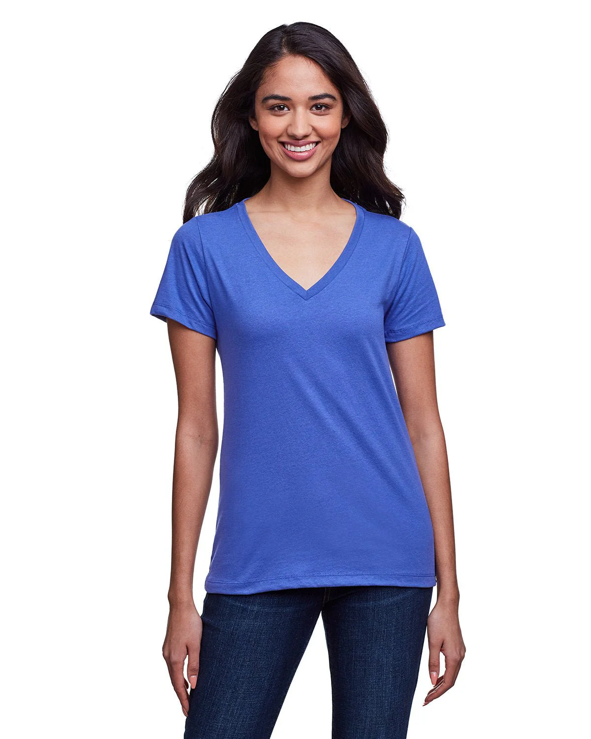 N4240-Next Level Apparel-HEATHER SAPPHIRE - Cheap-Us