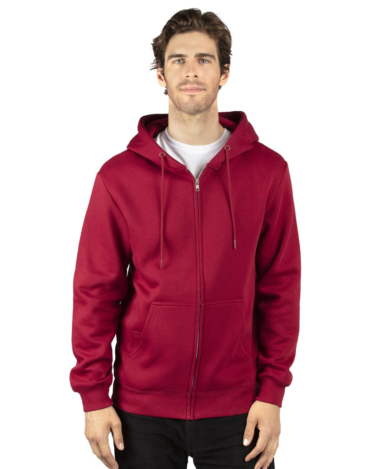 320Z-Threadfast Apparel-BURGUNDY - Cheap-Us