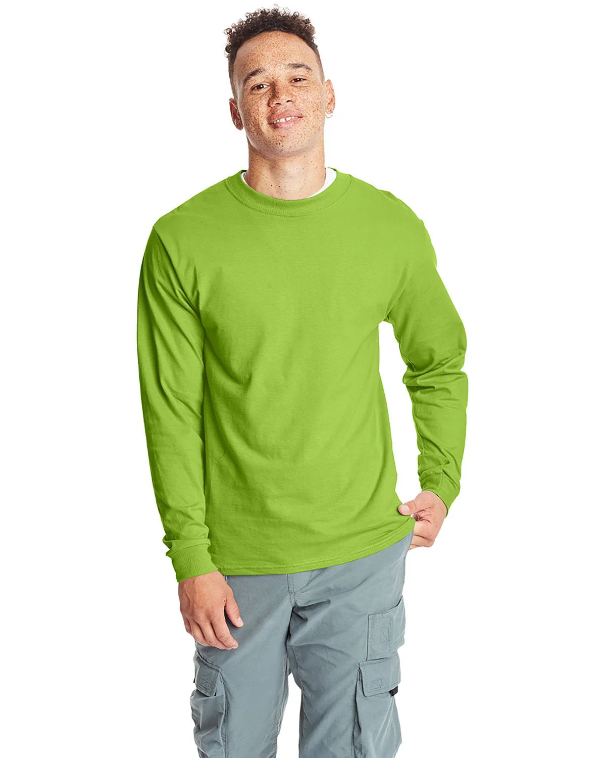 5186-Hanes-LIME - Cheap-Us