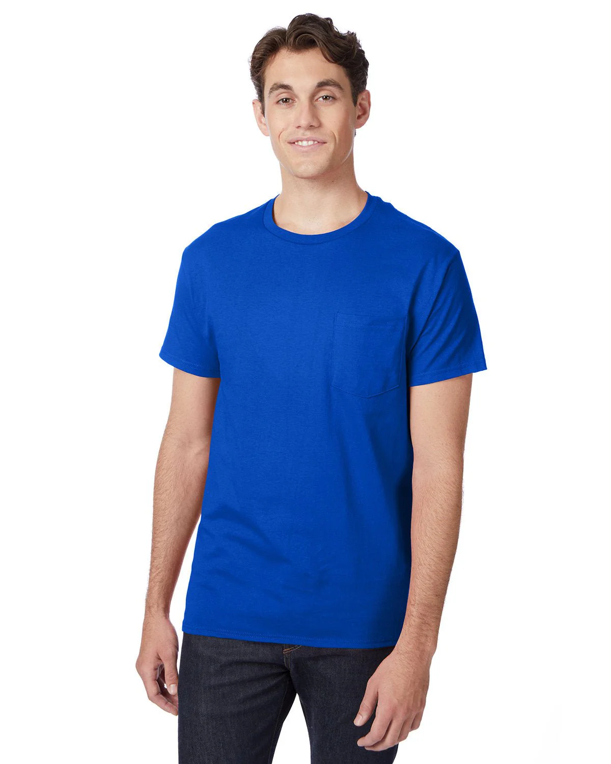 H5590-Hanes-DEEP ROYAL - Cheap-Us