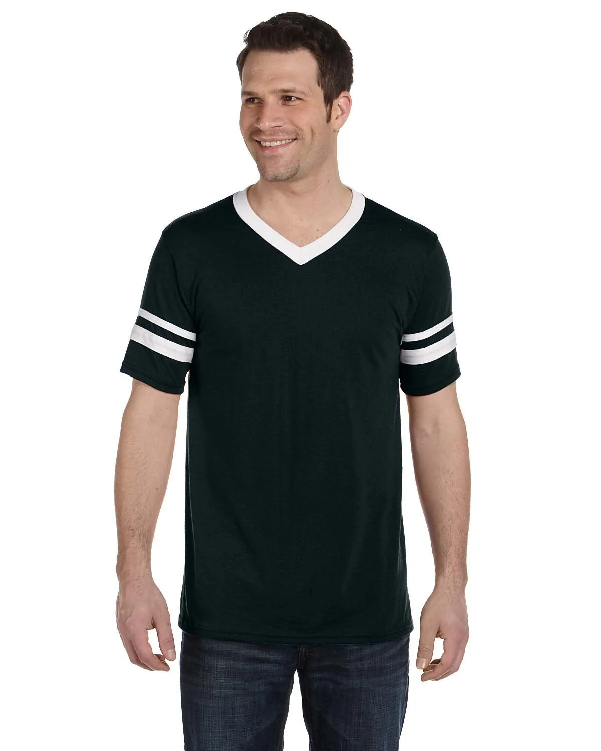 360-Augusta Sportswear-BLACK/ WHITE - Cheap-Us