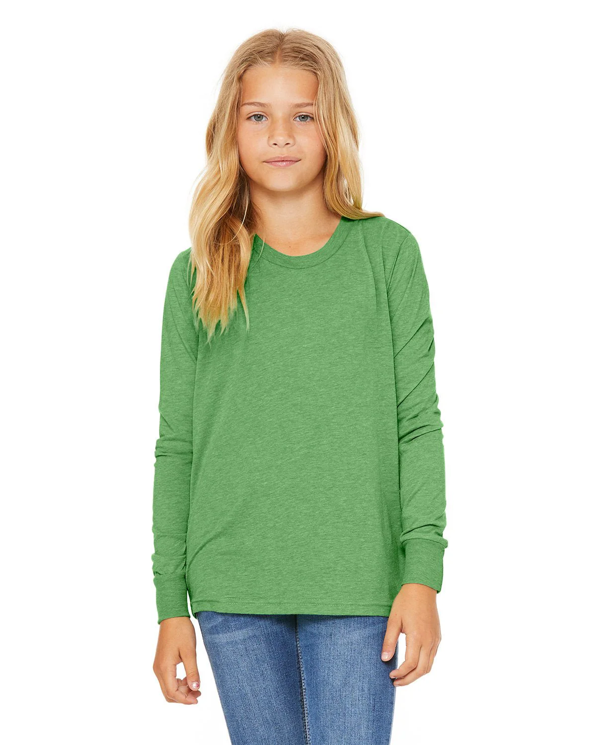 3501Y-Bella + Canvas-GREEN TRIBLEND - Cheap-Us