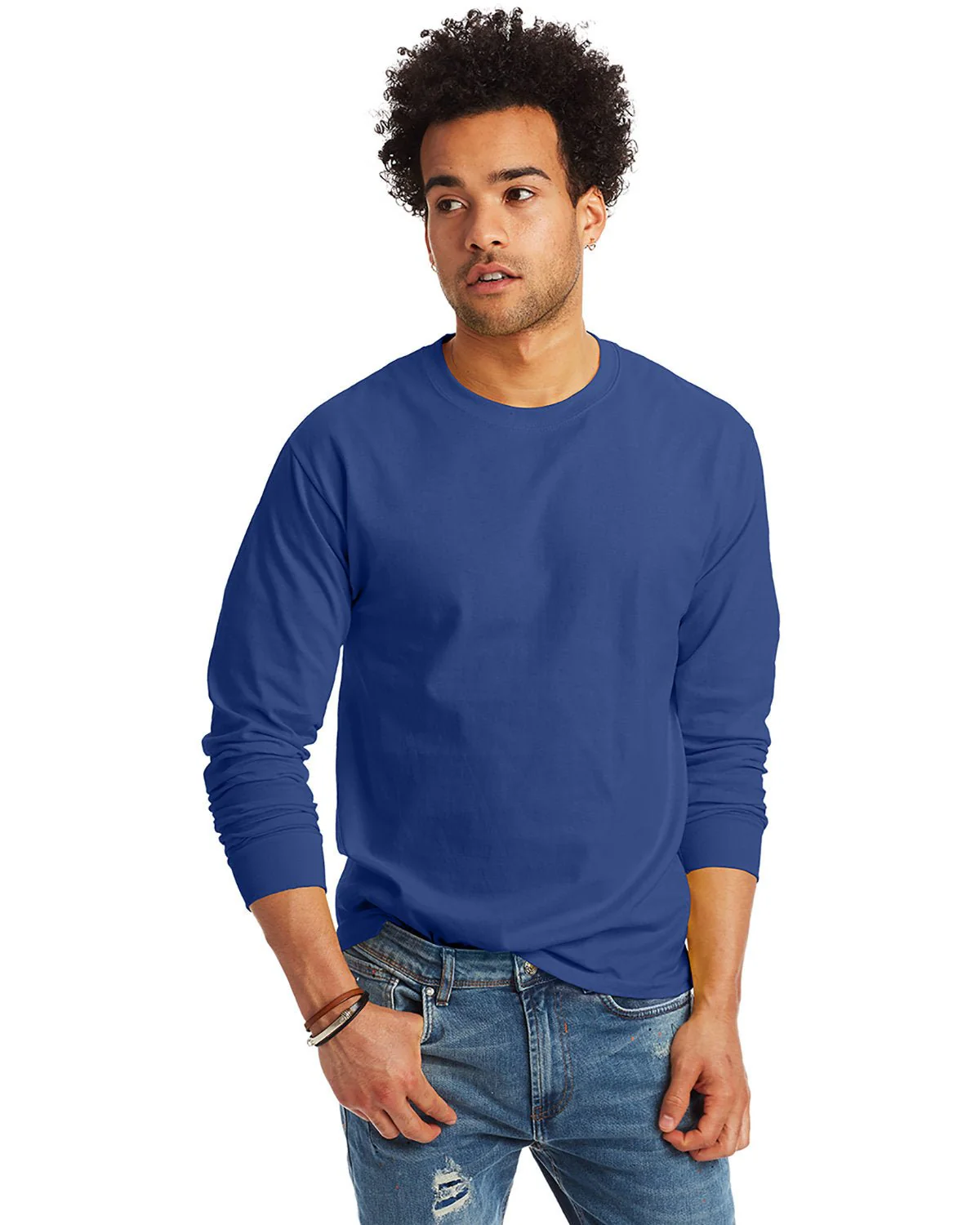 5586-Hanes-DEEP ROYAL - Cheap-Us