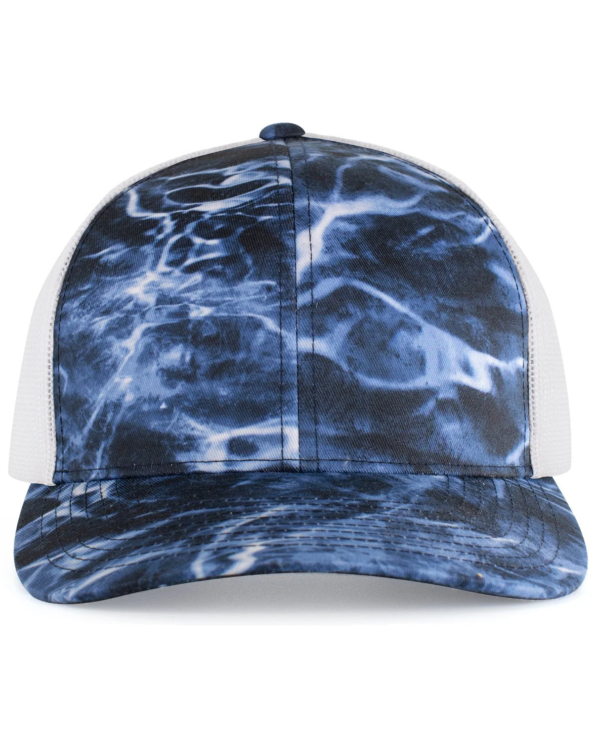 107C-Pacific Headwear-BLUEFIN/ WHITE - Cheap-Us