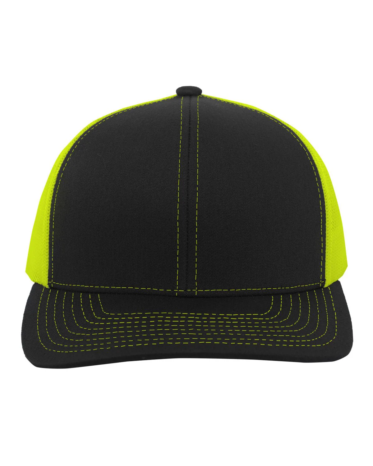104C-Pacific Headwear-BLACK/ NEON YLLW - Cheap-Us