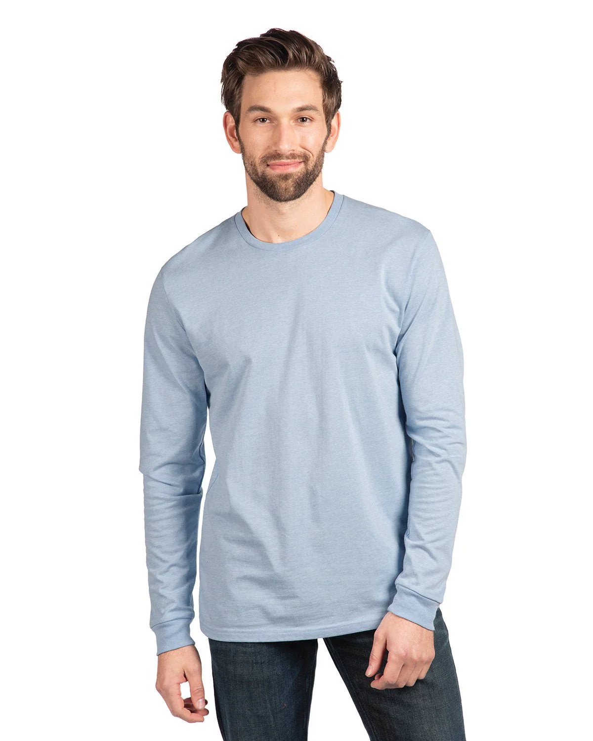 6211NL-Next Level Apparel-HTHR COLUM BLUE - Cheap-Us