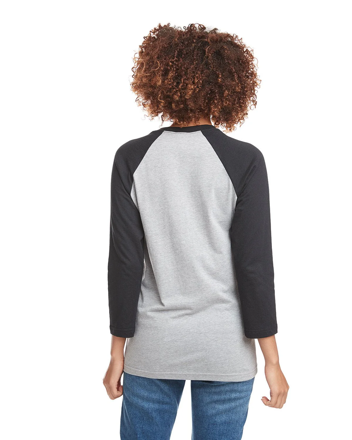 6251-Next Level Apparel-BLK/ DK HTHR GRY - Cheap-Us