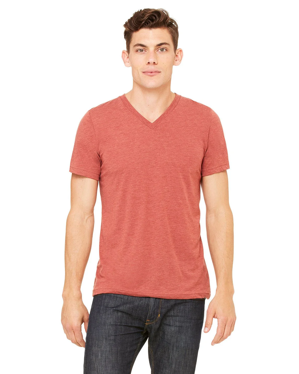 3415C-Bella + Canvas-CLAY TRIBLEND - Cheap-Us