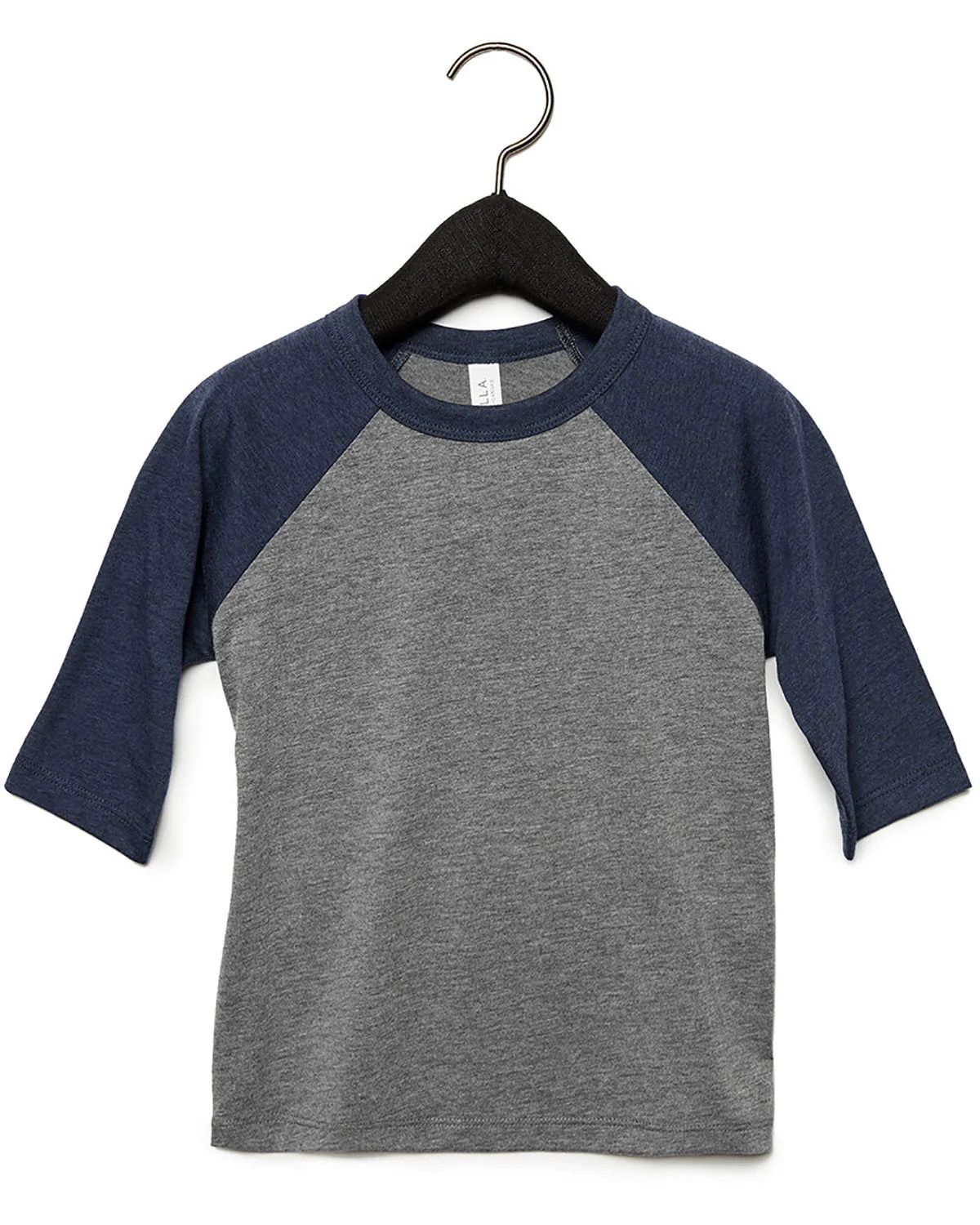 3200T-Bella + Canvas-GREY/ NAVY TRB - Cheap-Us