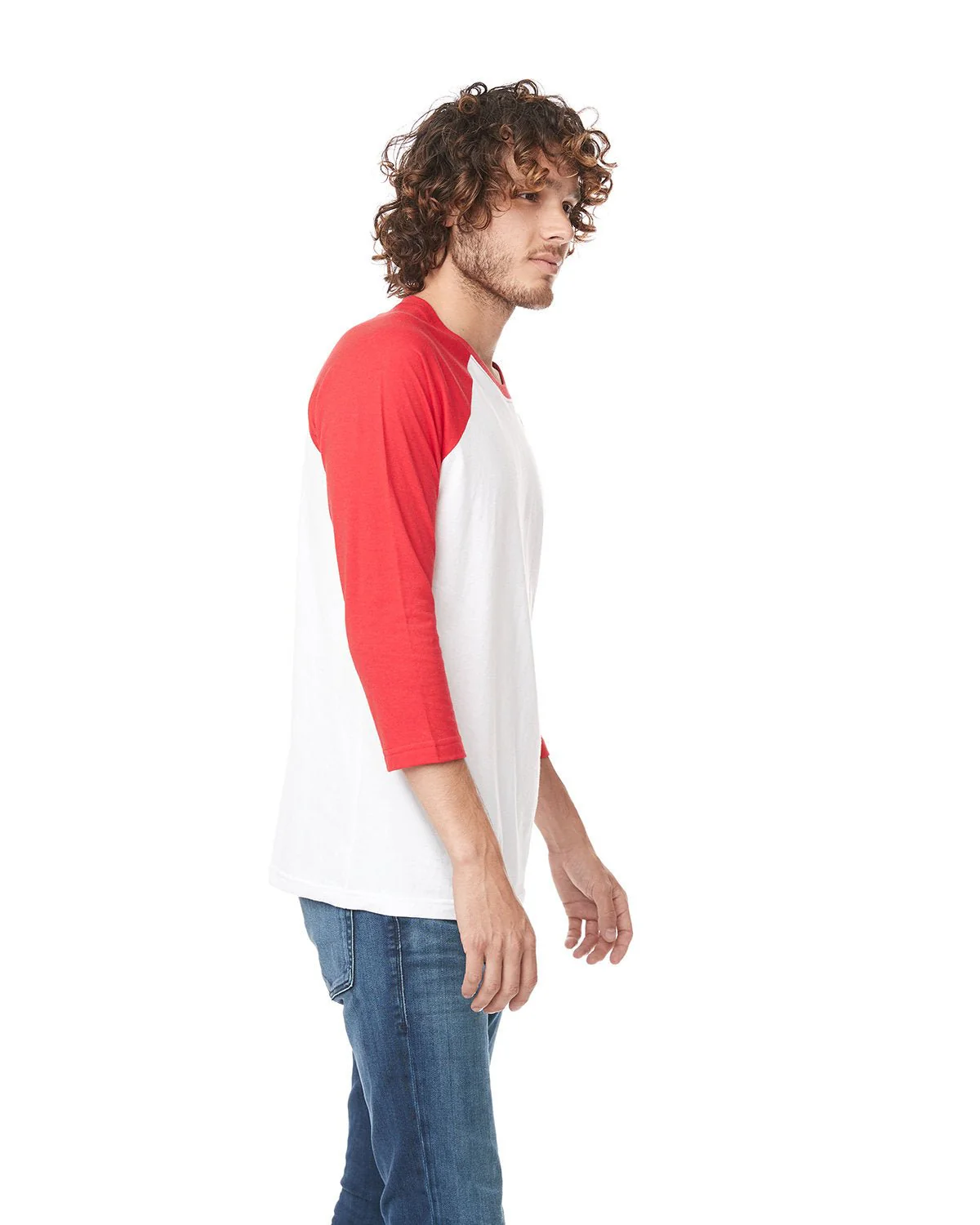 6251-Next Level Apparel-RED/ WHITE - Cheap-Us