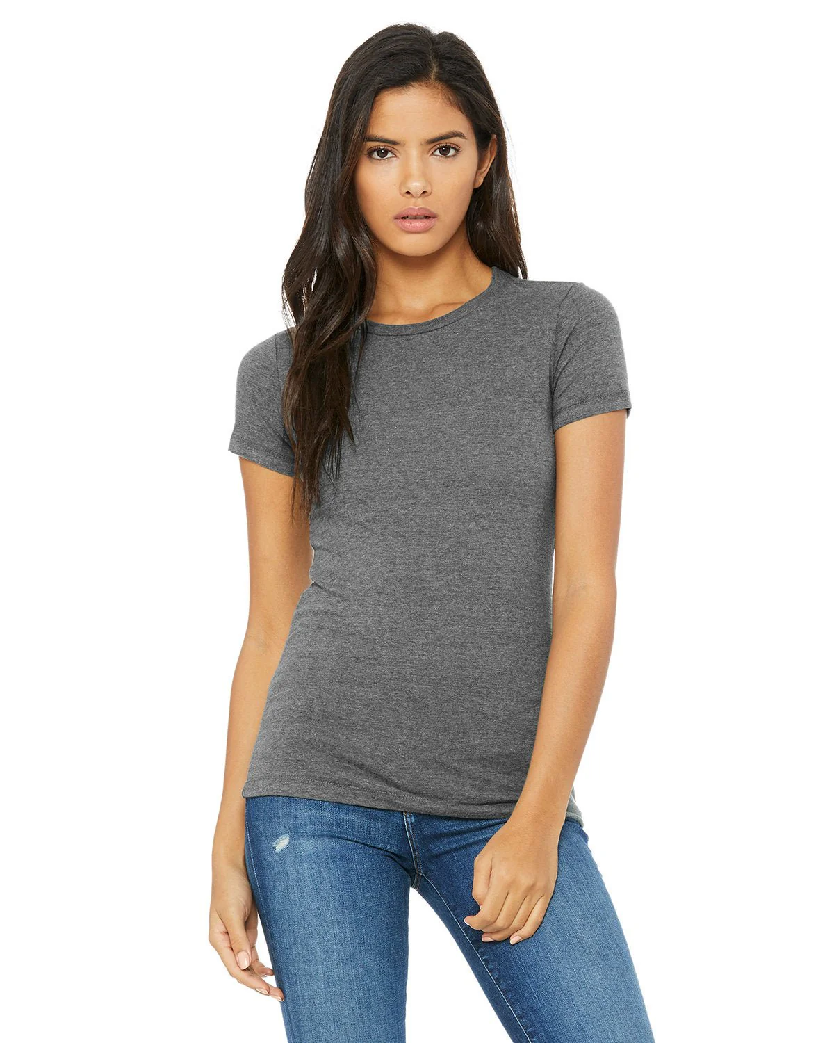 6004-Bella + Canvas-DEEP HEATHER - Cheap-Us