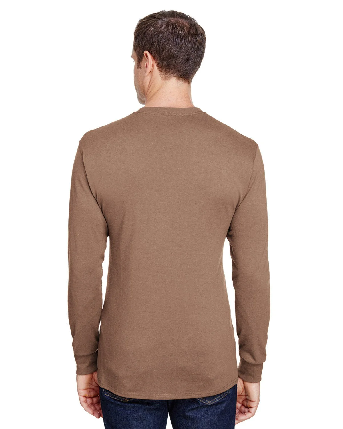 W120-Hanes-ARMY BROWN - Cheap-Us