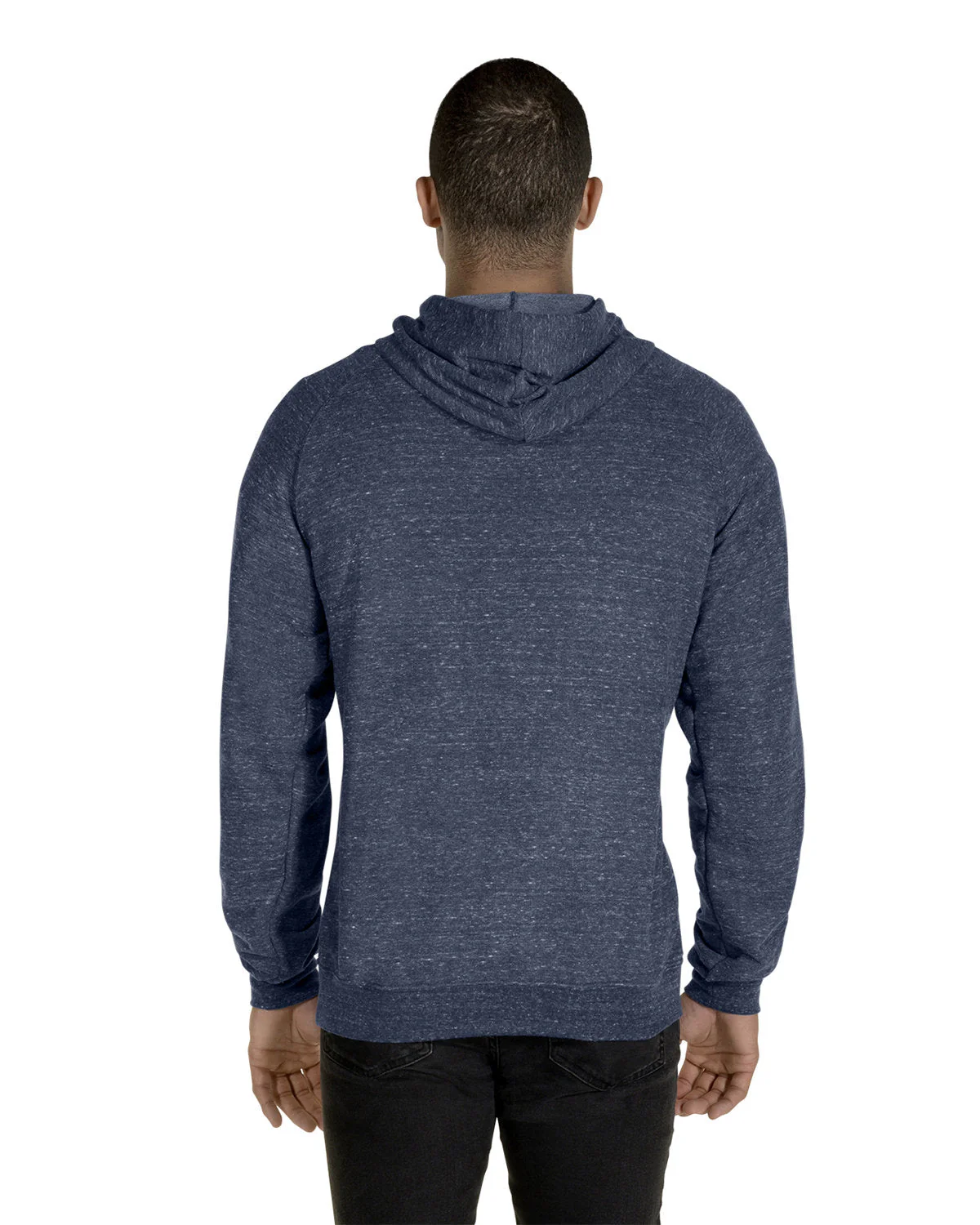 90MR-Jerzees-NAVY SNOW HEATHR - Cheap-Us