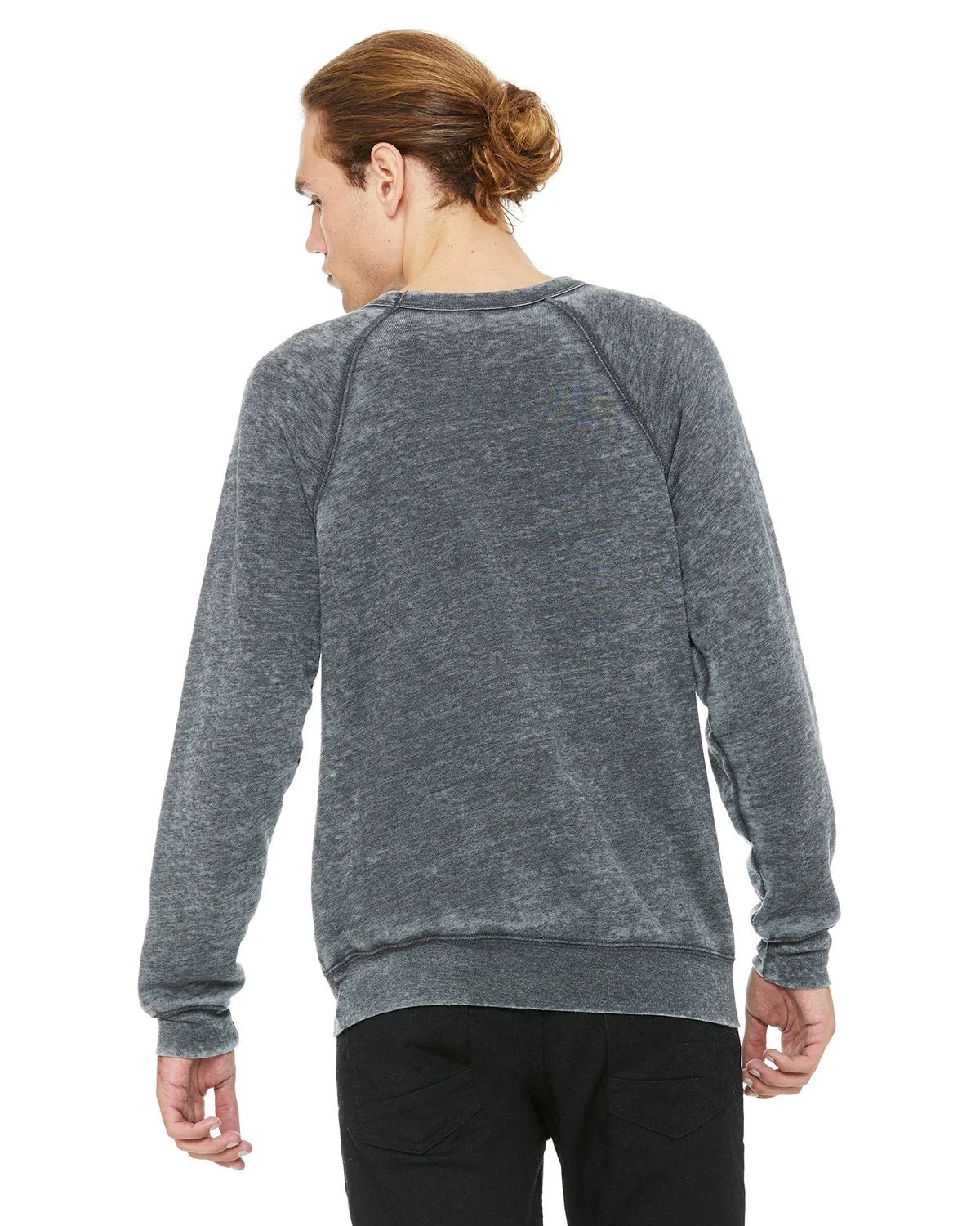 3901-Bella + Canvas-GREY ACID FLEECE - Cheap-Us