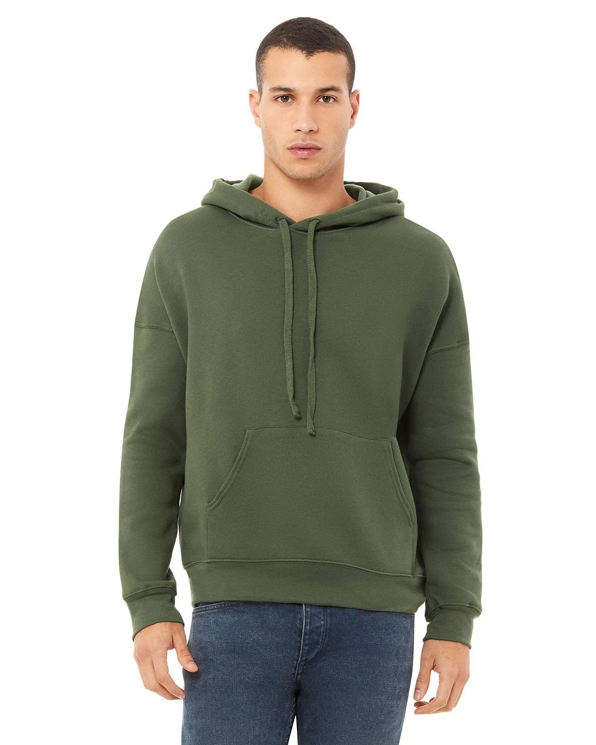 3729-Bella + Canvas-MILITARY GREEN - Cheap-Us