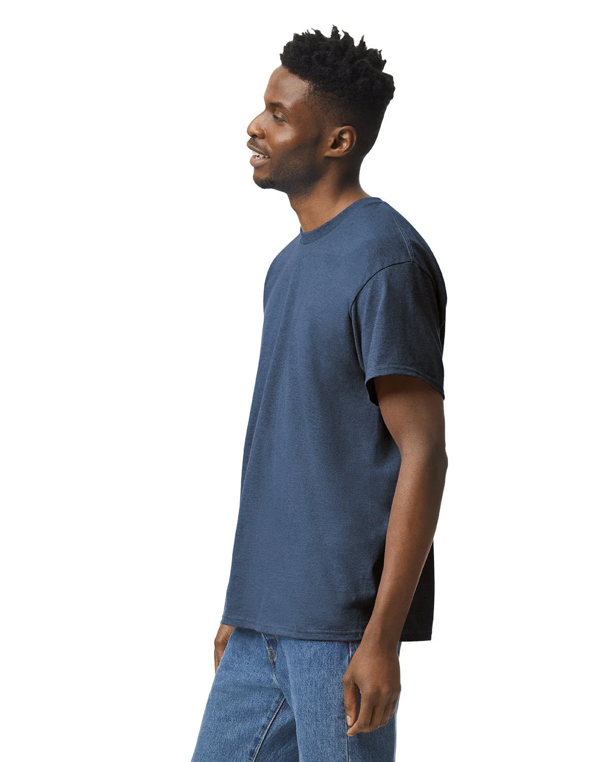G500-Gildan-HEATHER NAVY - Cheap-Us