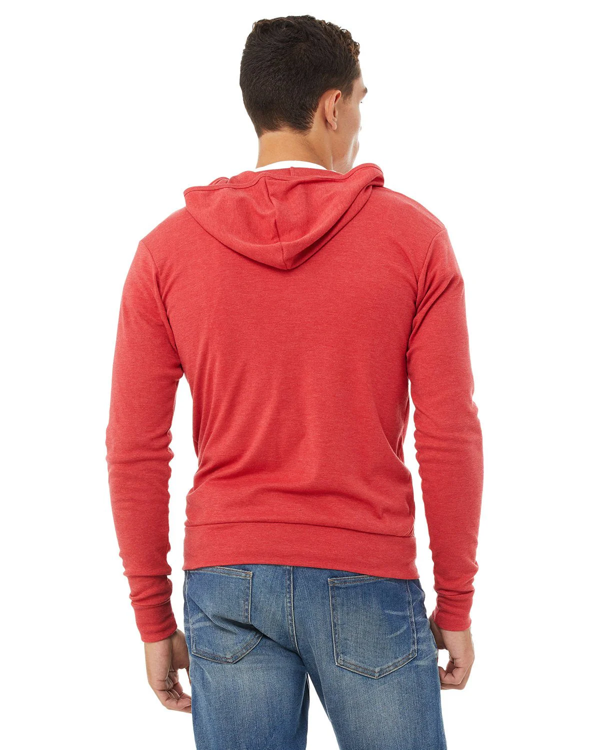 3939-Bella + Canvas-RED TRIBLEND - Cheap-Us