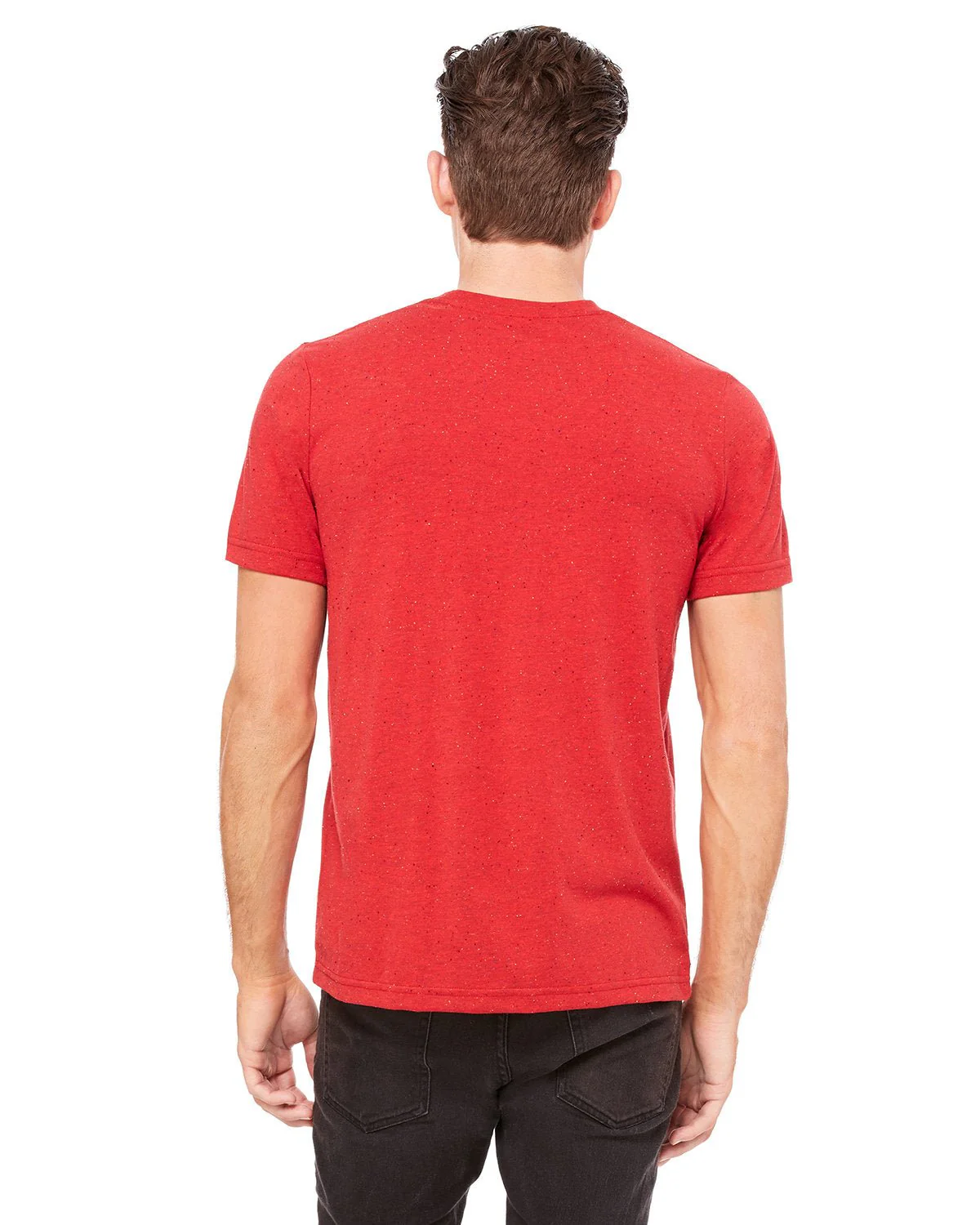 3650-Bella + Canvas-RED SPECKLED - Cheap-Us