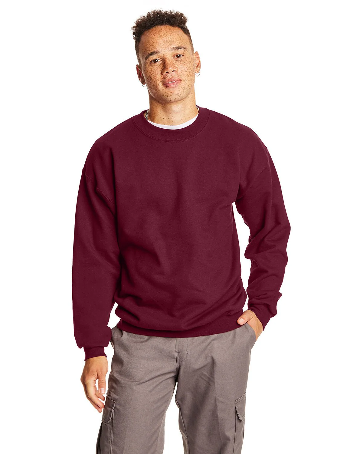 F260-Hanes-MAROON - Cheap-Us