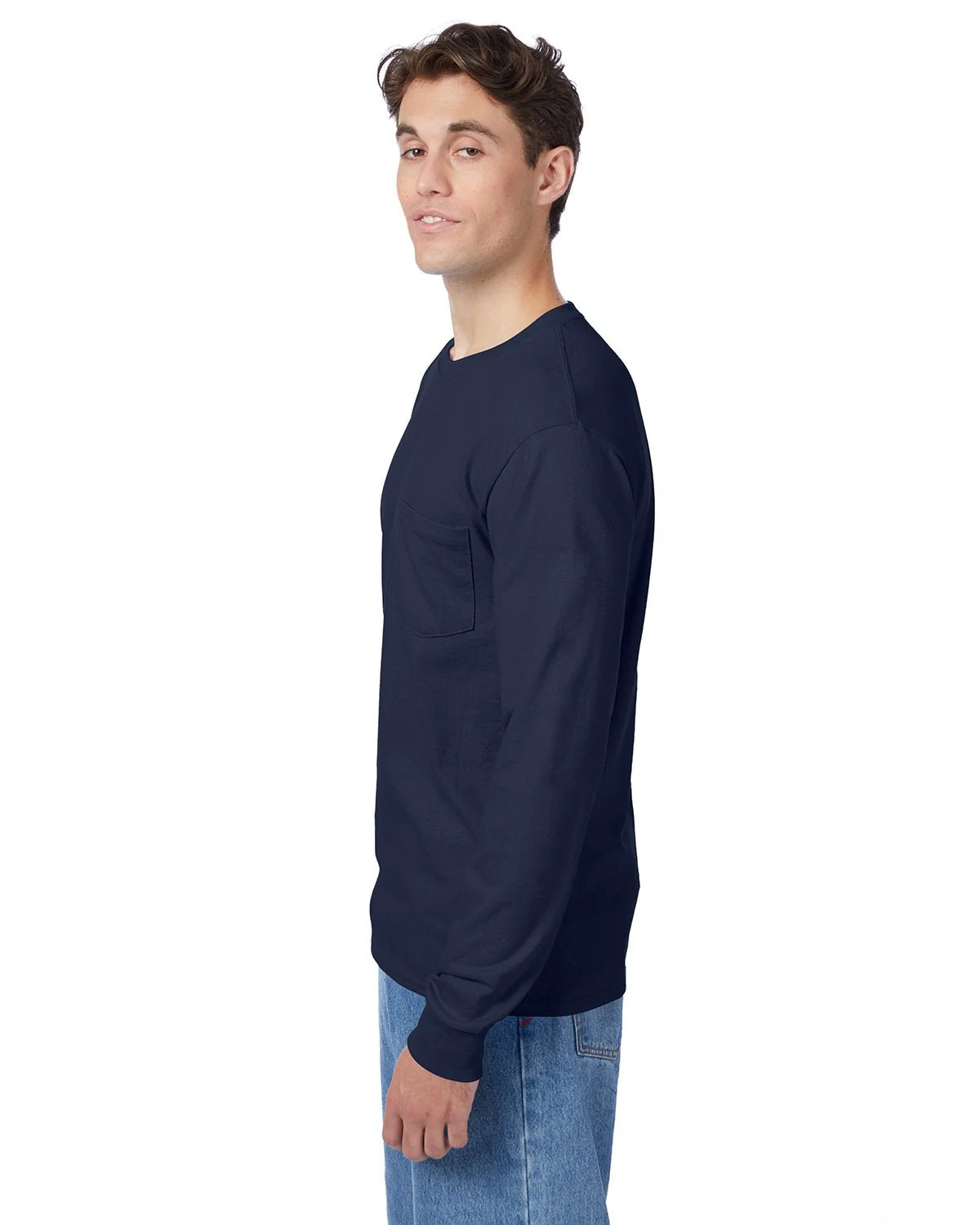 5596-Hanes-NAVY - Cheap-Us