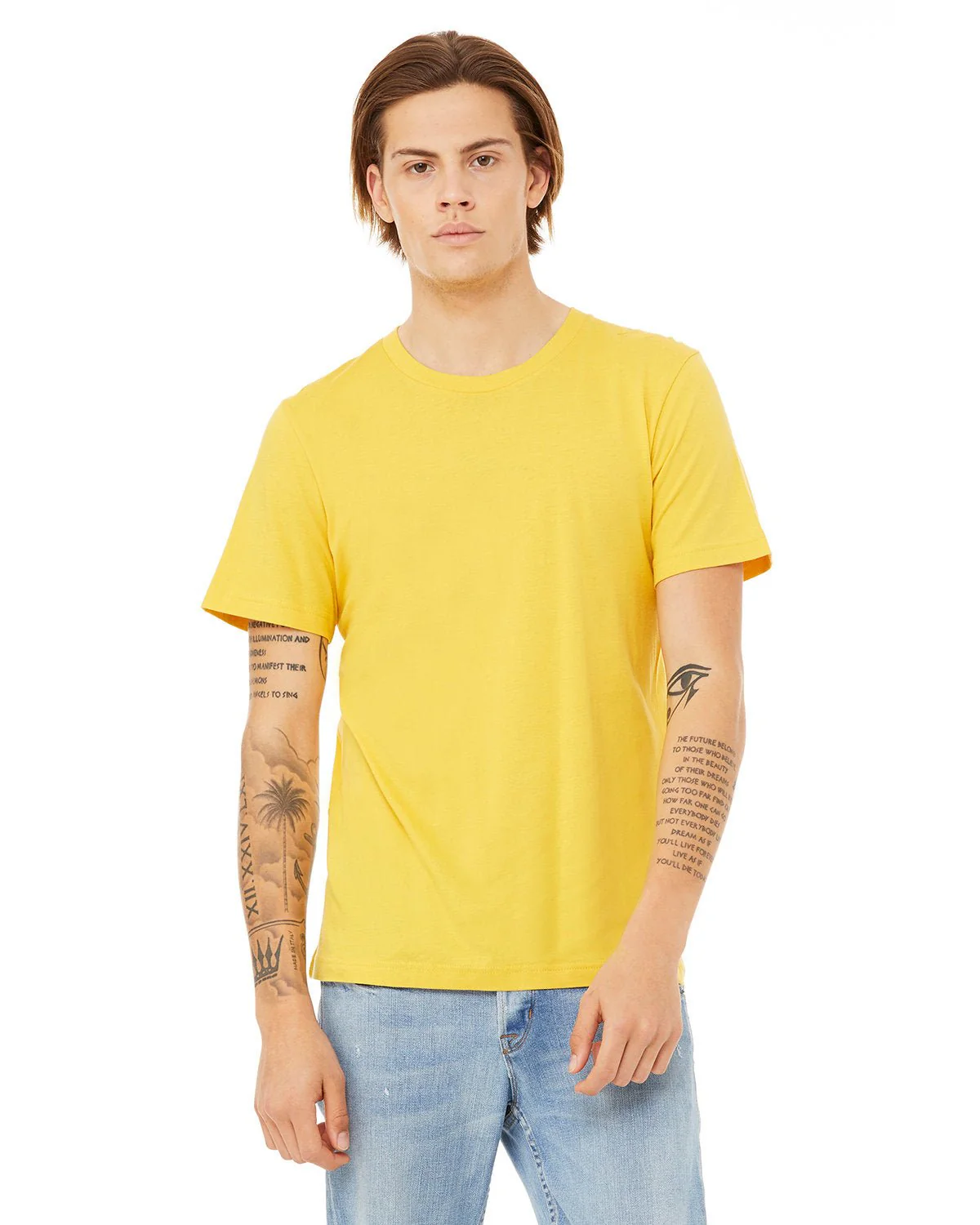 3001C-Bella + Canvas-MAIZE YELLOW - Cheap-Us