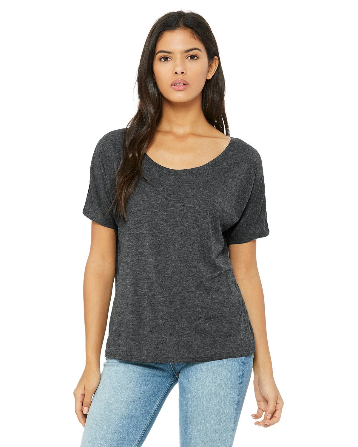 8816-Bella + Canvas-DARK GRY HEATHER - Cheap-Us