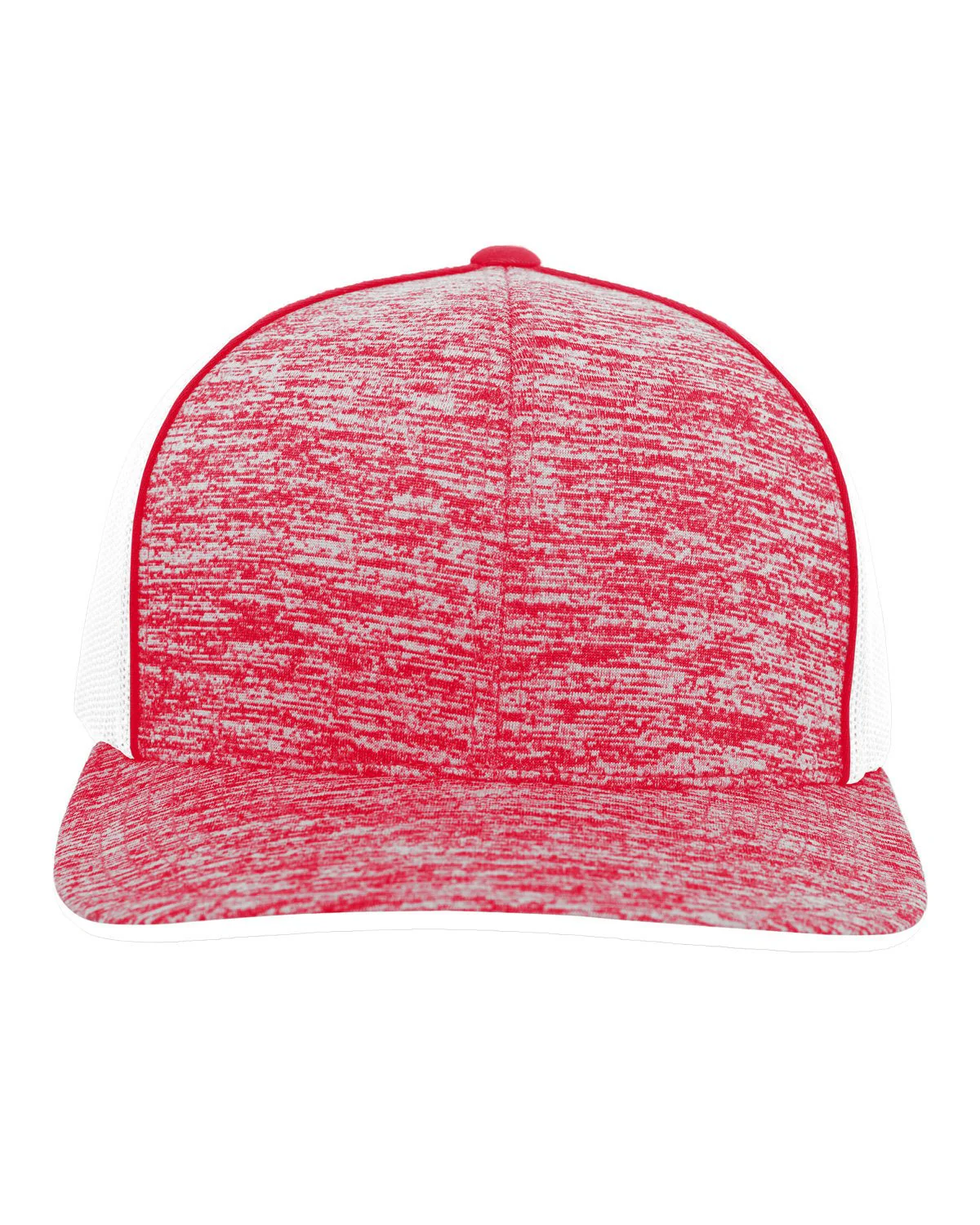 106C-Pacific Headwear-RED HTHR/ WHT - Cheap-Us