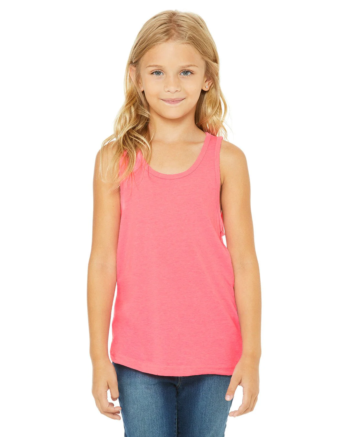 3480Y-Bella + Canvas-NEON PINK - Cheap-Us