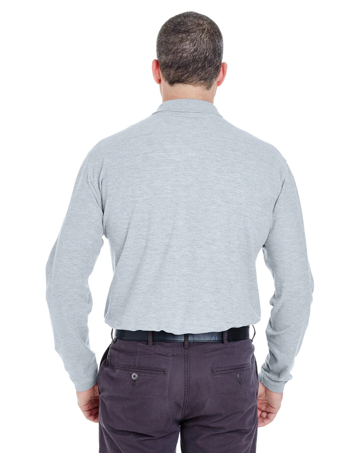 8542-UltraClub-HEATHER GREY - Cheap-Us