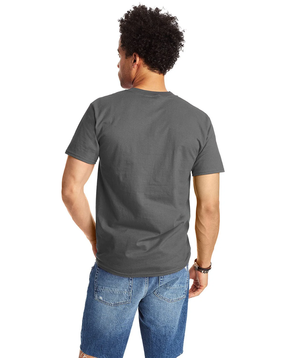 518T-Hanes-SMOKE GRAY - Cheap-Us