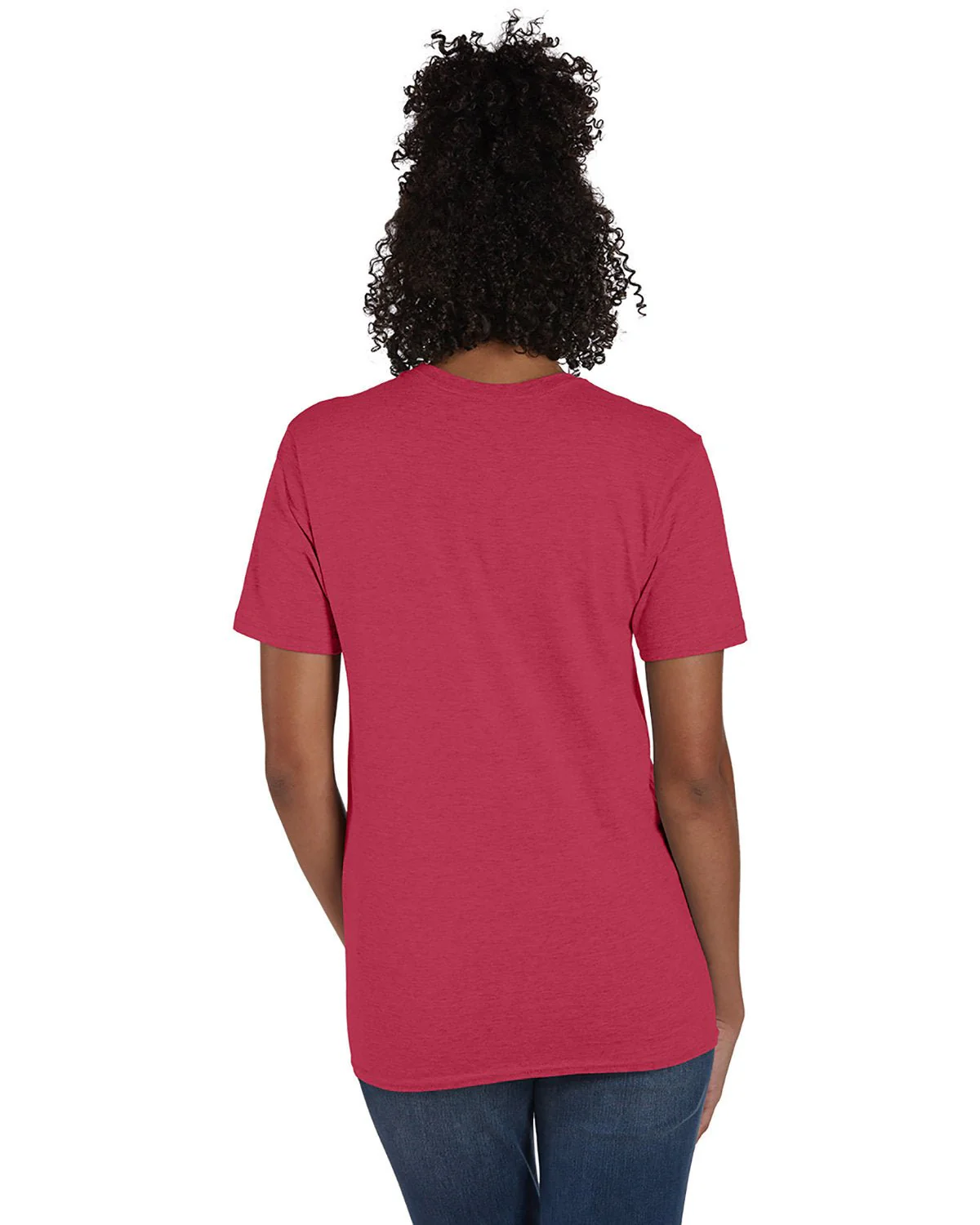 4980-Hanes-HEATHER RED - Cheap-Us