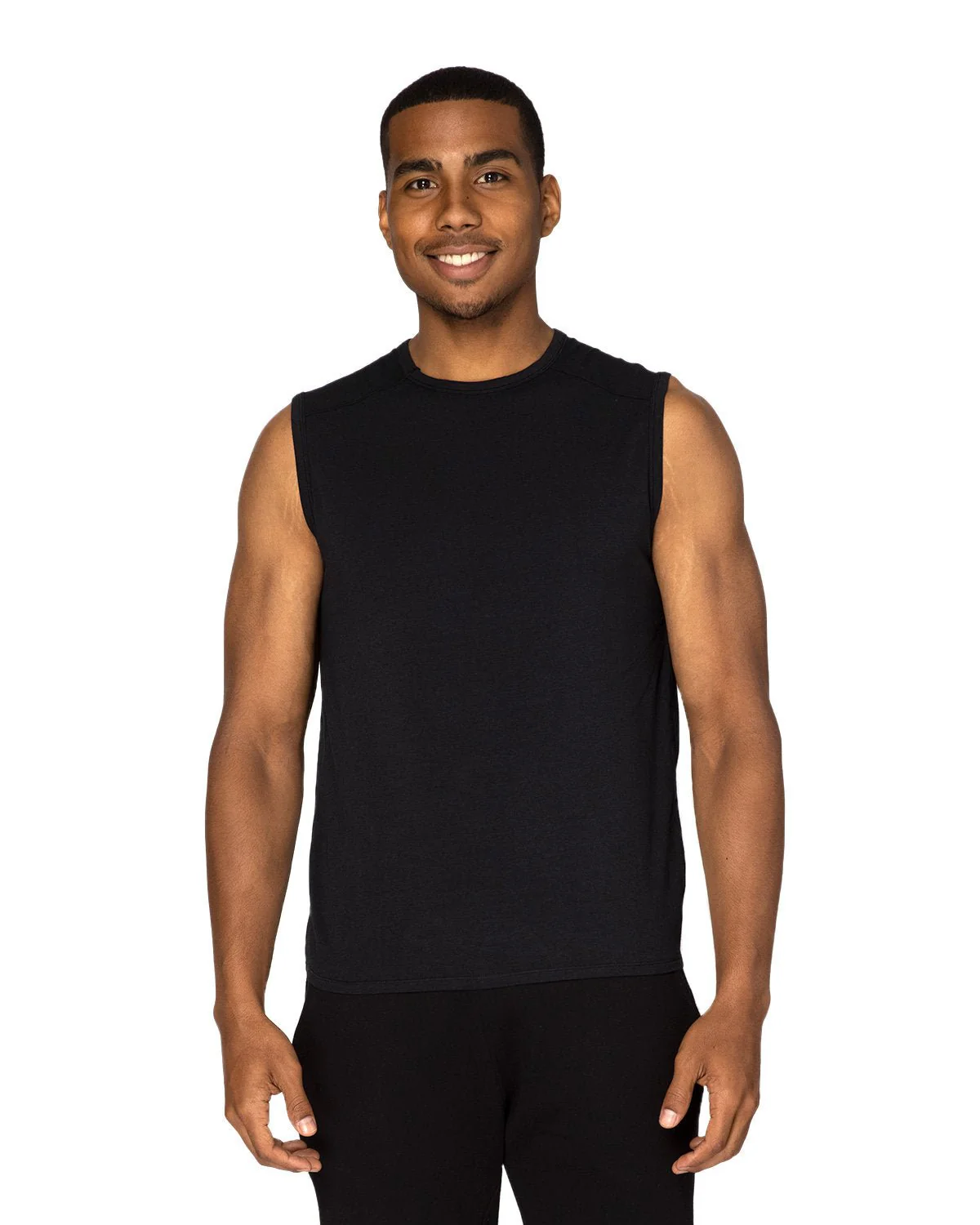 382T-Threadfast Apparel-BLACK - Cheap-Us