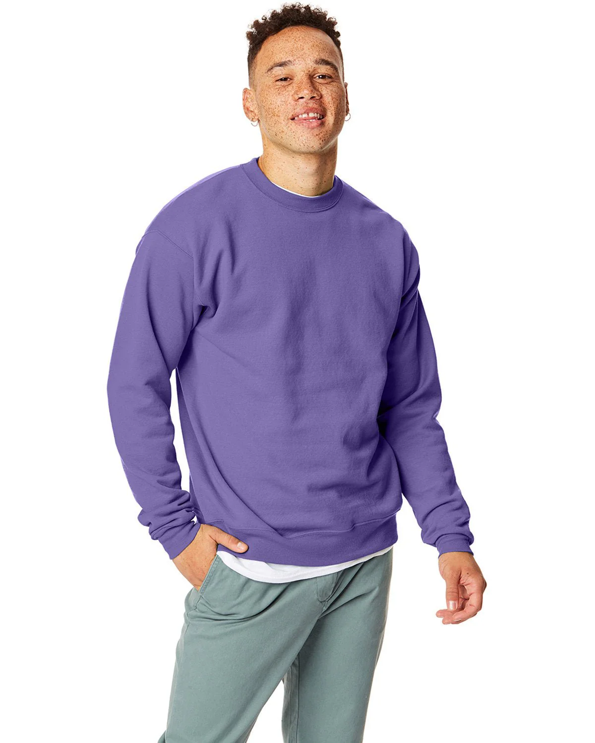 P1607-Hanes-PURPLE - Cheap-Us