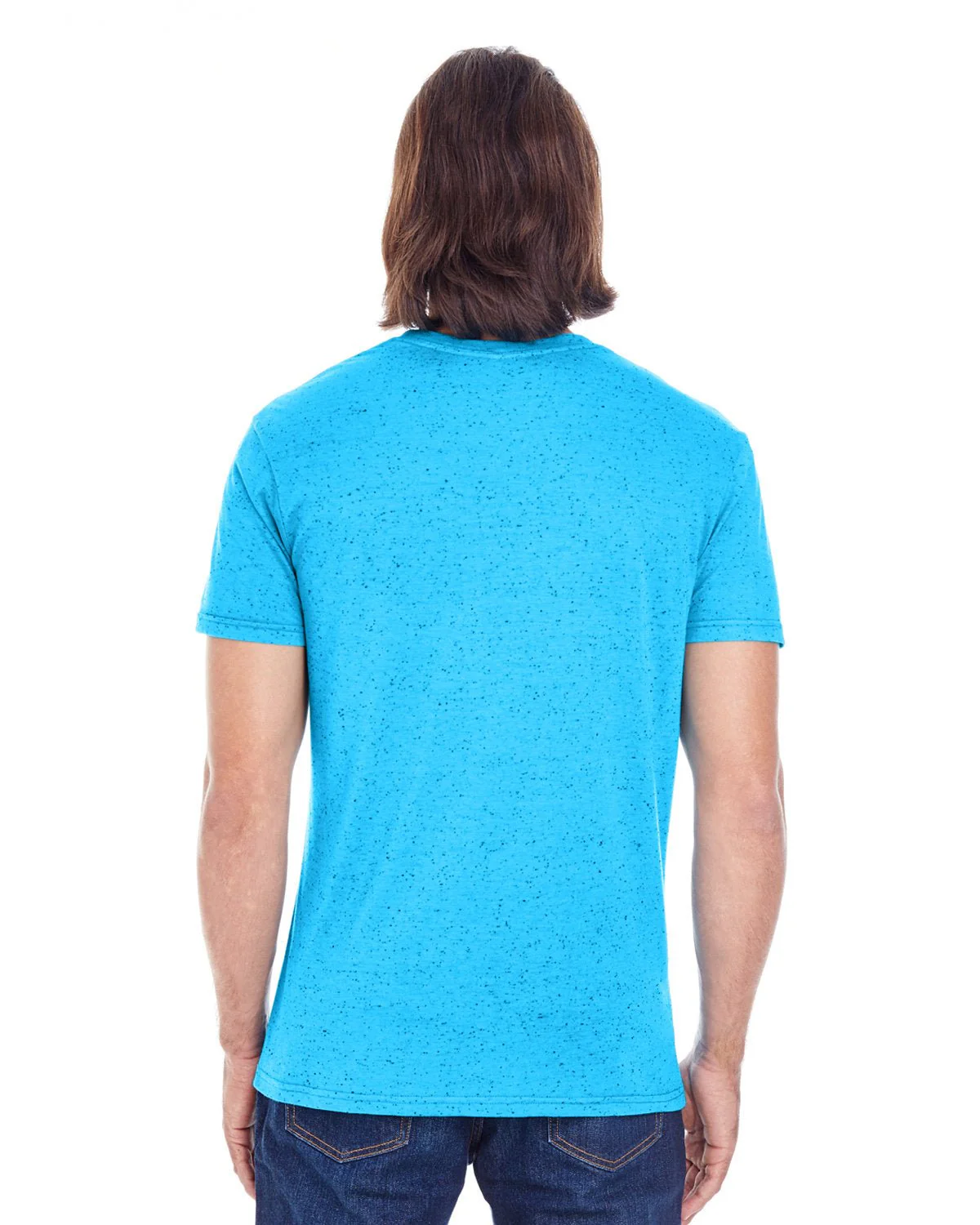 103A-Threadfast Apparel-TURQUOISE FLECK - Cheap-Us