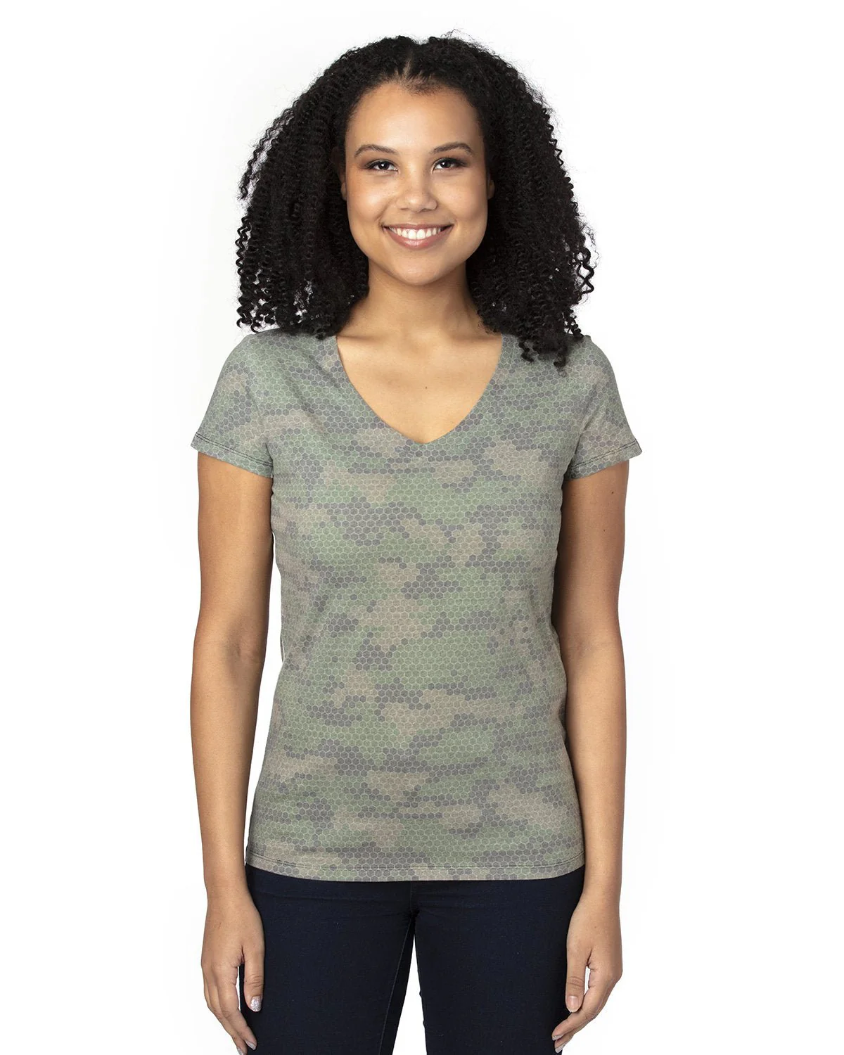 200RV-Threadfast Apparel-GREEN HEX CAMO - Cheap-Us