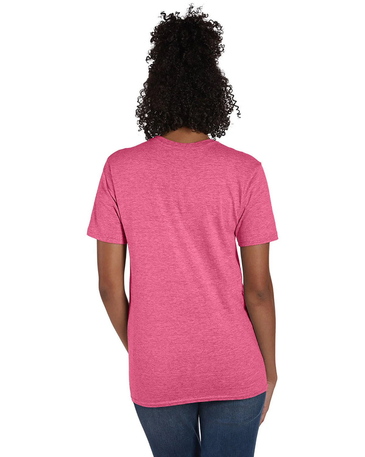 4980-Hanes-WOW PINK HEATHER - Cheap-Us