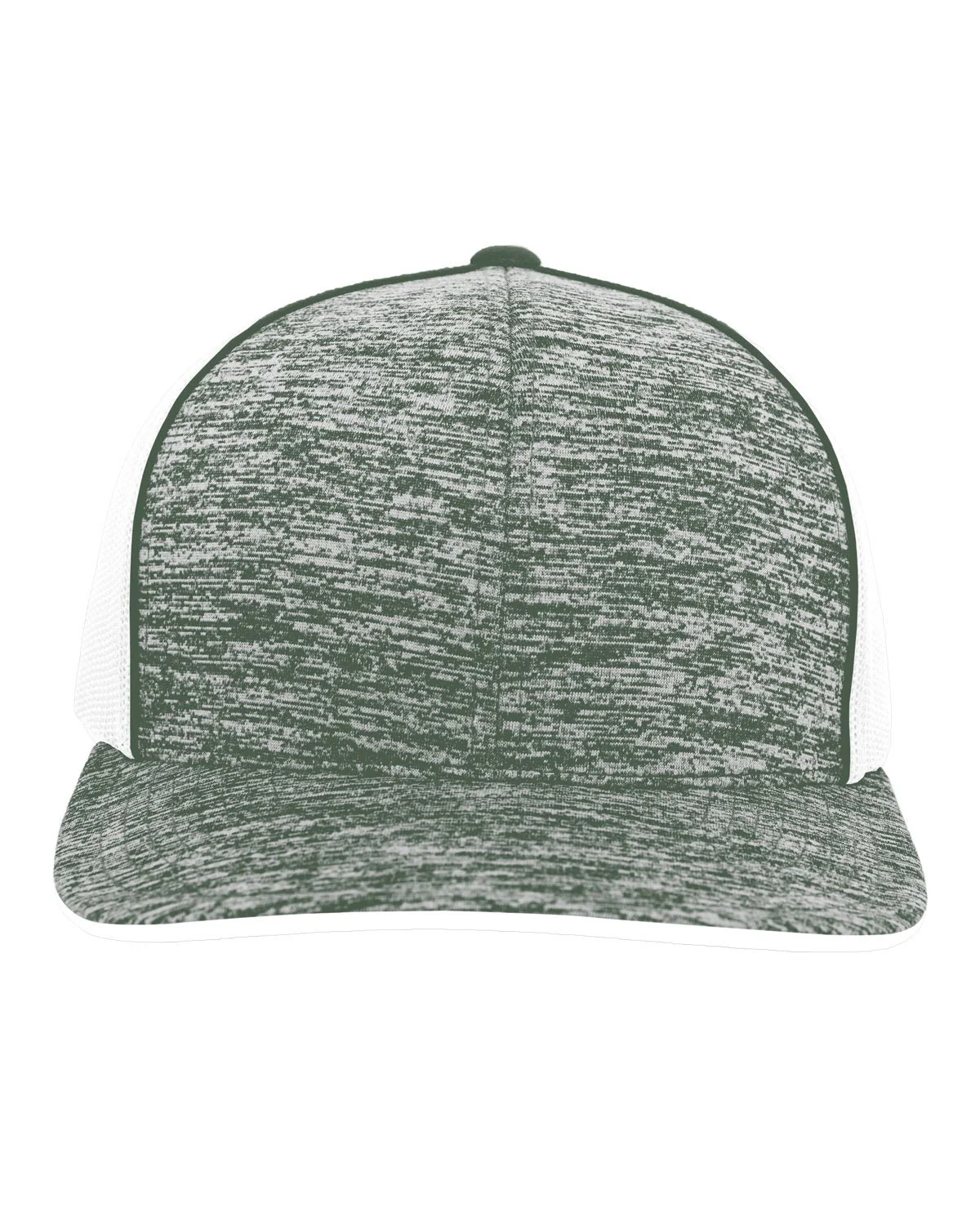 106C-Pacific Headwear-DK GRN HTHR/ WHT - Cheap-Us