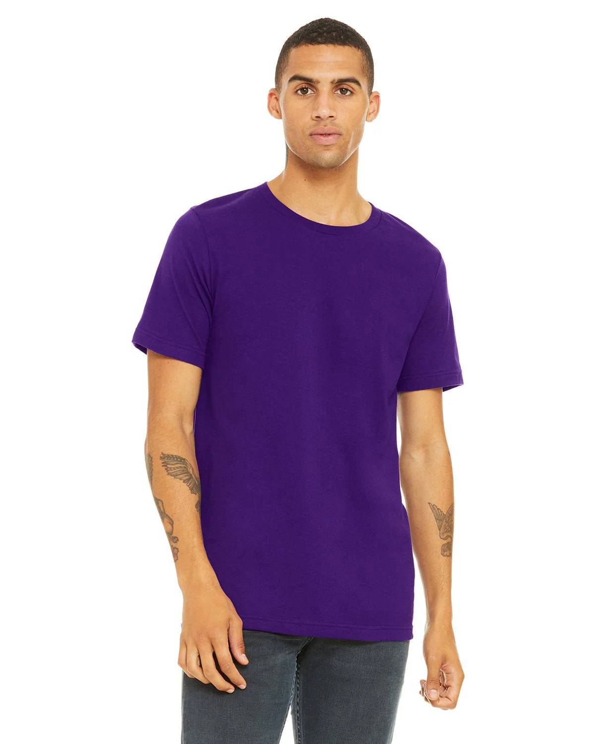 3001C-Bella + Canvas-TEAM PURPLE - Cheap-Us