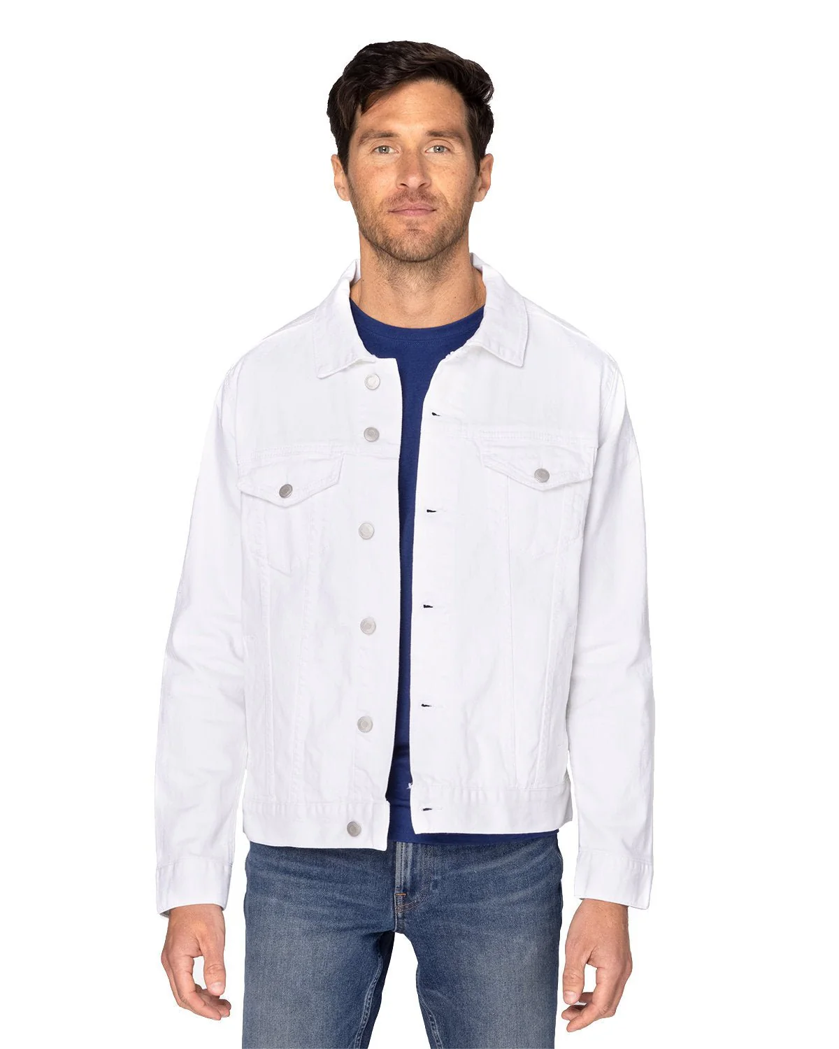 370J-Threadfast Apparel-OFF WHITE DENIM - Cheap-Us