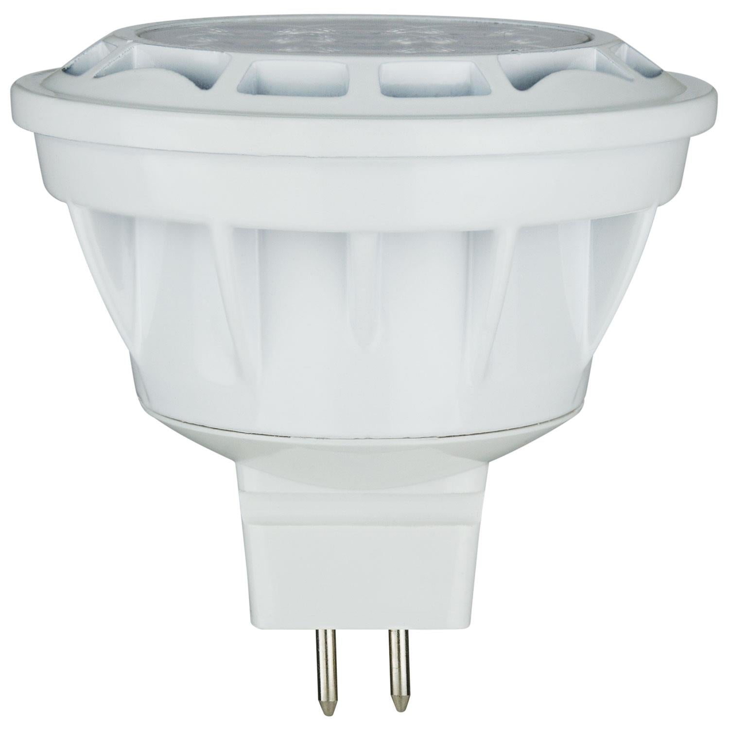 Sunlite LED MR16 Mini Reflector 7W (50W Equivalent) Light Bulb (GU5.3) Base, Warm White - Cheap-Us