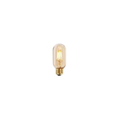 Bulbrite LED4T14/22K/FIL-NOS/2 4 Watt LED Nostalgic Filament T14 Bulb,Medium (E26)  Base, Antique Finish - Cheap-Us