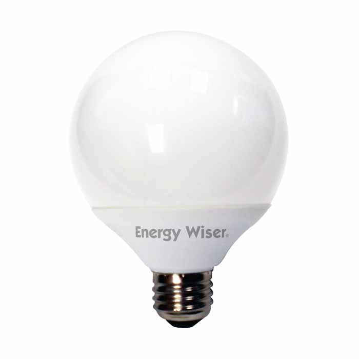 Bulbrite CF14G25CW/E 14 Watt Compact Fluorescent G25 Globe, Medium Base, Cool White, 60W Equivalent - Cheap-Us